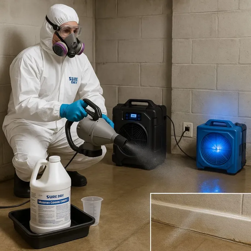 Sanitization and Odor Removal process in Crane, MO