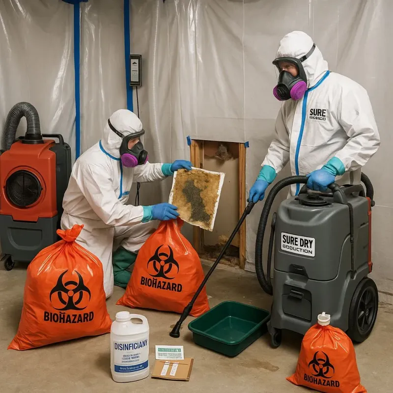 Contaminated Water Handling Protocols process in Crane, MO