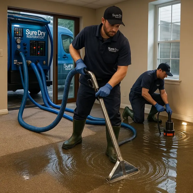 Water Extraction and Removal process in Crane, MO